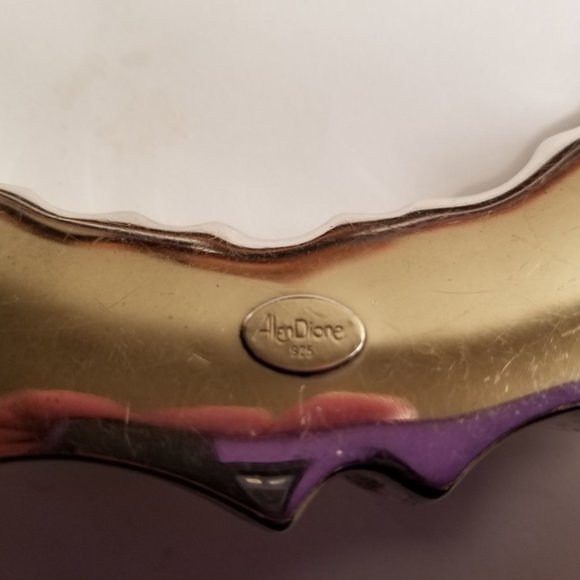 VINTAGE ESTATE STERLING SILVER ALEN DION NECKLACE - Picture 4 of 5